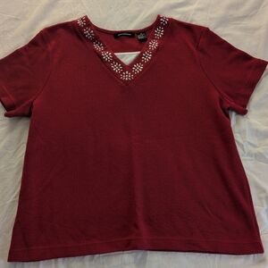 Speculation Beaded Design Shirt